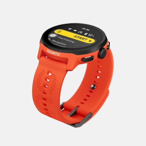 Часы Suunto Run Coral Orange, оранжевый, силиконовый ремешок SS051275000 от прозводителя Suunto 