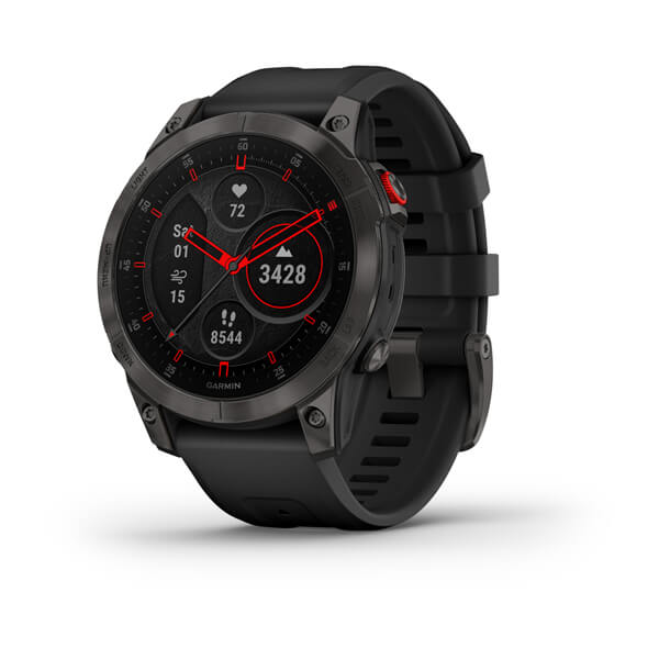 Garmin Epix (Gen 2) - 47 мм SAPPHIRE | Black Titanium with Black Band