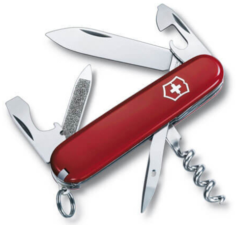 Нож Victorinox Sportsman, 84 мм, 13 функций, красный 0.3803 от прозводителя Victorinox