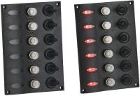 Панель переключателей 6шт со светодиодной подсветкой 116х168х65мм C91346LED от прозводителя Easterner