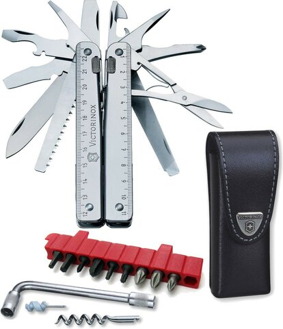 Мультитул Victorinox SwissTool X Plus Ratchet, 115 мм, 40 функций, нейлоновый чехол 3.0339.N от прозводителя Victorinox