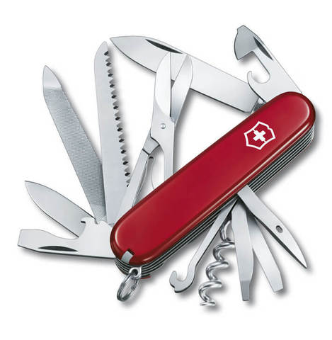 Нож Victorinox Ranger, 91 мм, 21 функция, красный 1.3763 от прозводителя Victorinox