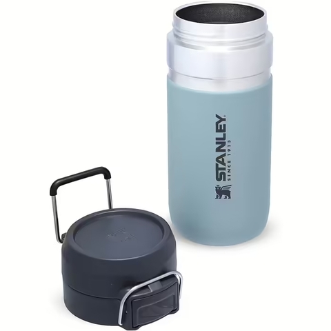 Термобутылка Stanley GO Quick Flip (0,47 литра), серо-голубая 10-09148-072 от прозводителя STANLEY
