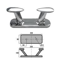 Кнехт двойной 250х100мм AISI316 0601-0110 от прозводителя CIM