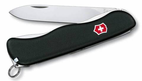 Нож Victorinox Sentinel, 111 мм, 4 функции, с фиксатором лезвия, черный 0.8413.3 от прозводителя Victorinox