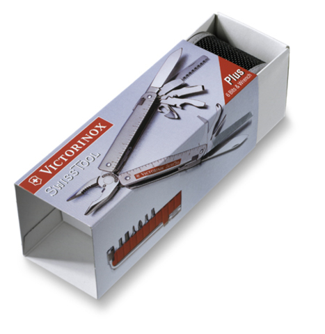 Мультитул Victorinox SwissTool 23, 115 мм, 27 функций, кожаный чехол 3.0323.L от прозводителя Victorinox