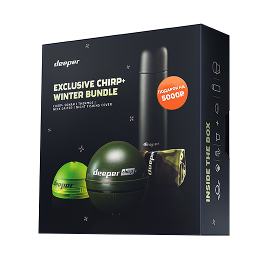 Deeper CHIRP+ Winter Bundle DP3HI0SI0 от прозводителя Deeper