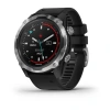 Garmin Descent Mk2 - 52 мм | Stainless Steel with Black Band