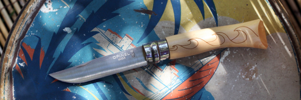 Нож складной Opinel №7 VRI Nature-Waves (волны) 0015526 от прозводителя Opinel