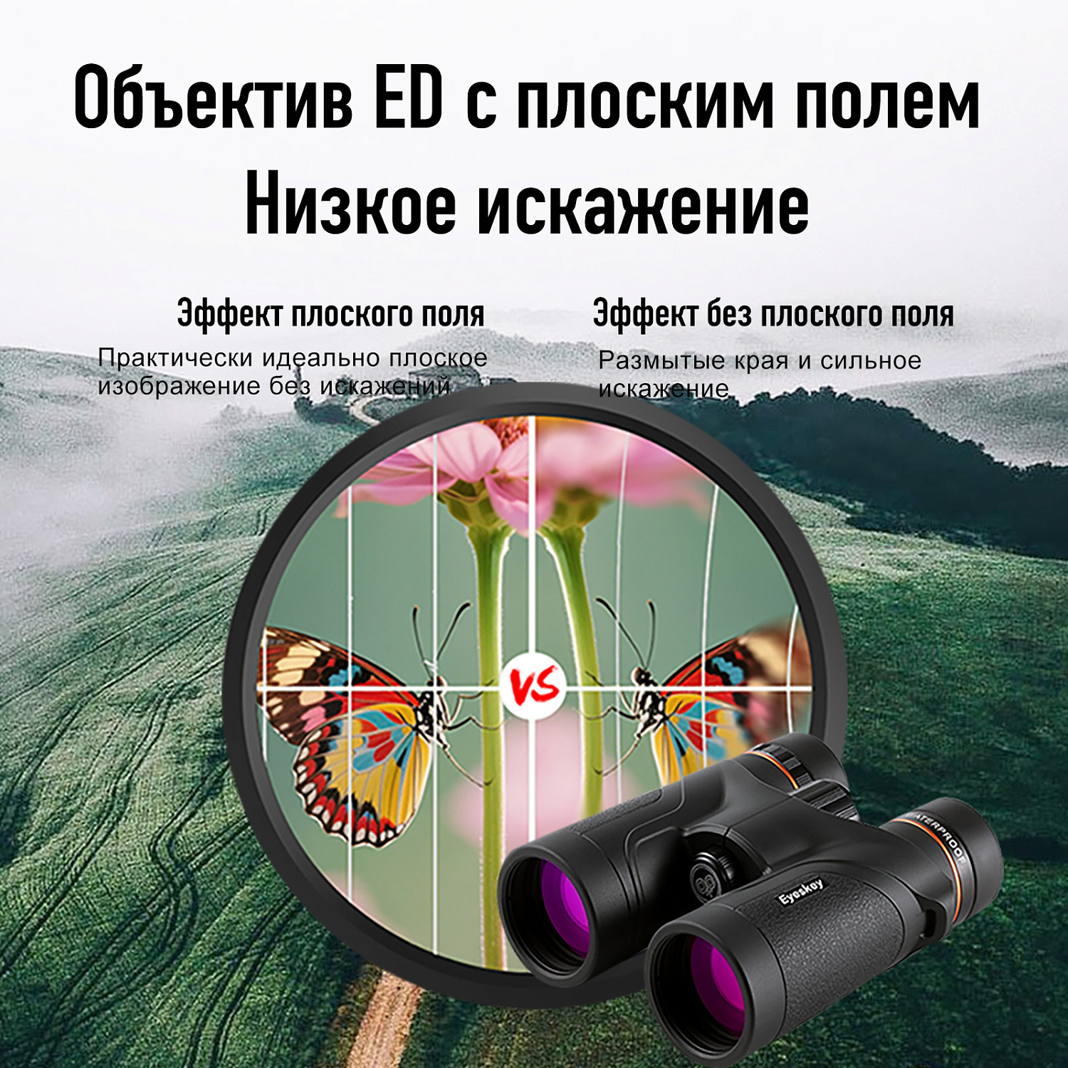 Бинокль Eyeskey Stellar - 10x42