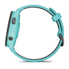 Garmin Forerunner 265 - 46 мм | Black Bezel with Aqua Case and Aqua/Black Silicone Band