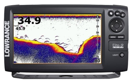 Lowrance Elite-9х CHIRP (83/200+455/800kHz)