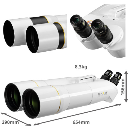 Бинокулярный телескоп EXPLORE SCIENTIFIC BT-120 SF 0114230 от прозводителя 
