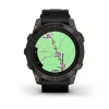 Garmin Epix Pro (Gen 2) - 47 мм SAPPHIRE | Carbon Grey DLC Titanium with Black Leather Band