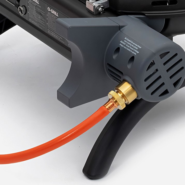 Газовый гриль O-GRILL 500MТ bicolor black-silver + адаптер А 500MT_SILVER от прозводителя O-GRILL