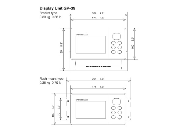 FURUNO GP 39 GPS-Receiver IMD03473001 от прозводителя FURUNO