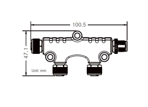 NMEA2000 NMEA2000 2-way distributor / Micro-C 85416 от прозводителя N/a