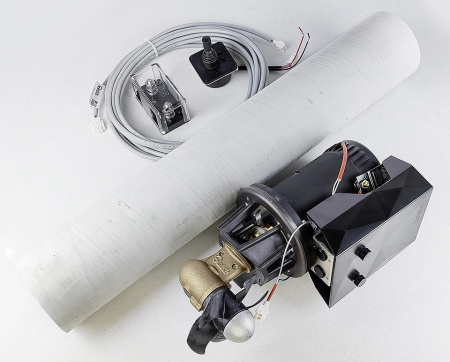 Quick Комплект подруливающего устройства, 2,2 кВт, 40 кгс, 12 В, 140 мм (включает джойстик TCD2042, 6-метровый кабель, тоннель 140х750 мм) 10268862 от прозводителя QUICK