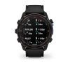 Garmin Descent Mk3i - 51 мм | Carbon grey DLC black silicone band