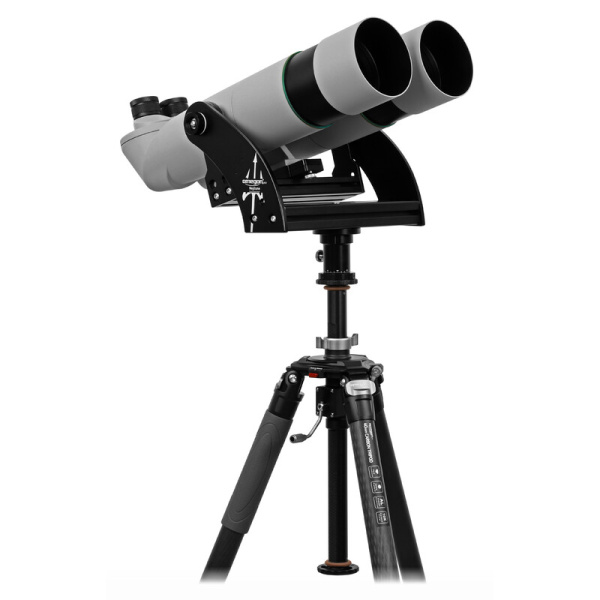 Бинокулярный телескоп Omegon Brightsky 30x100 45° с вилочной монтировкой, колонной и штативом 69528 от прозводителя 
