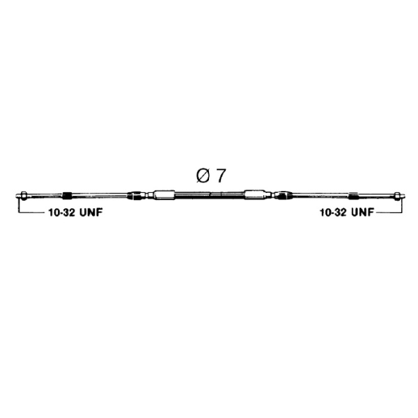Трос управления C2  5" C2  5" от прозводителя Ultraflex