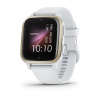 Garmin Venu Sq 2 - 40 мм | Cream Gold Aluminium Bezel with White Case and Silicone Band