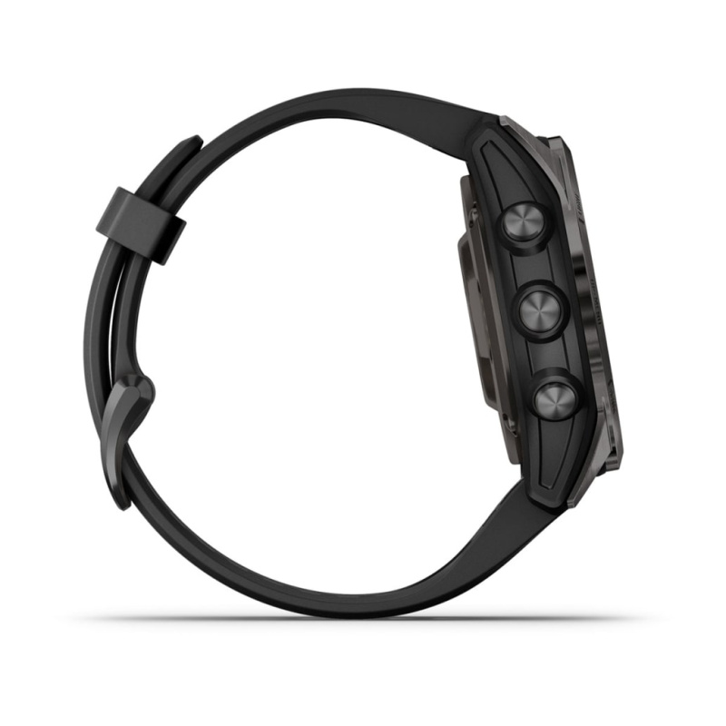 Garmin Epix Pro (Gen 2) - 42 мм PRO | SAPPHIRE | Carbon Grey DLC Titanium with Black Band