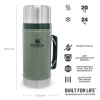 Термос для еды Stanley Classic 0,94L 10-07937-003 от прозводителя STANLEY